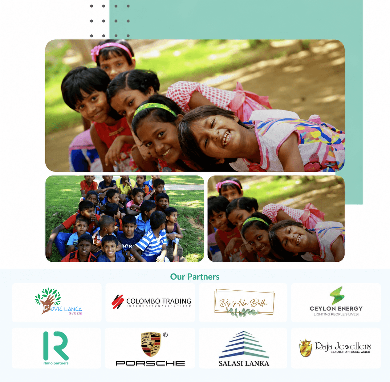 Corporate sponsor, SOS Children's Villages Sri Lanka